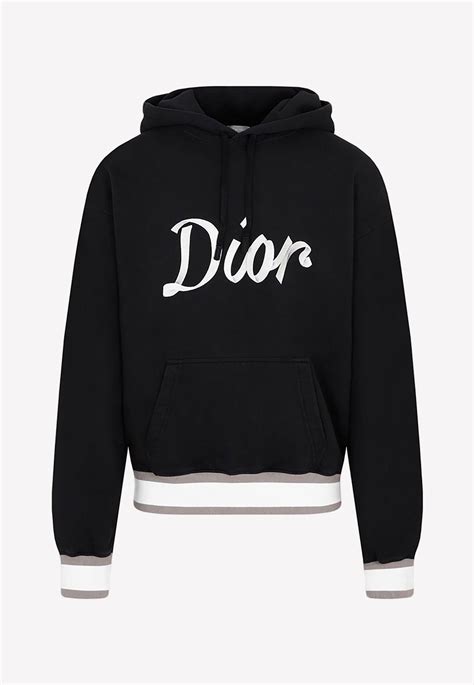 dior crewneck black|Dior men's hoodie.